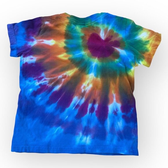Ben and Jerrys Tie Dye Shirt American Apparel Multicolor Unisex Youth Size 4 - Picture 7 of 14